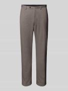 Slim fit pantalon met achterzakken, model 'Ano'