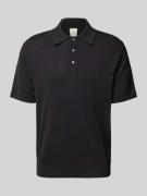 Regular fit poloshirt met logostitching, model 'SUPIMA'