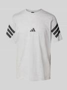 T-shirt met logo en ronde hals