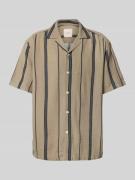 Loose fit vrijetijdsoverhemd van viscosemix