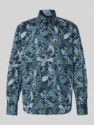 Comfort fit zakelijk overhemd met kentkraag