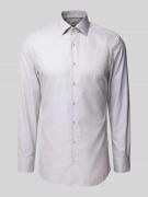 Slim fit zakelijk overhemd met kentkraag