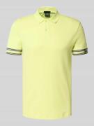 Slim fit poloshirt van zuiver katoen, model 'POLOZONE'