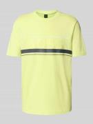 Regular fit T-shirt van puur katoen, model 'ICONIC ZONE'