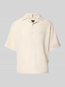 Relaxed fit vrijetijdsoverhemd van lyocellmix, model 'LAPISY'