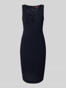 Nauwsluitende cocktailjurk met strik, model 'ALFIERE'