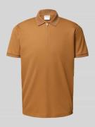 Regular fit poloshirt van katoenmix, model 'FAVE'