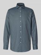 Regular fit zakelijk overhemd met knoopsluiting