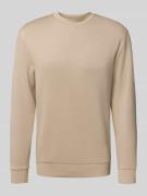 Regular fit sweatshirt van viscosemix, model 'EMANUEL'