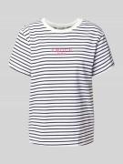 T-shirt met ronde hals, model 'Am44ora'