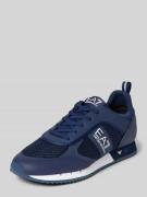 Sneakers met labeldetails, model 'BLACK AND WHITE'