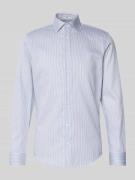 Slim fit zakelijk overhemd met knoopsluiting