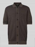 Regular fit poloshirt met knoopsluiting, model 'Janne'