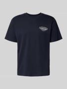 T-shirt met labelprint, model 'MAKOTO'