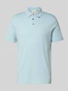 Relaxed fit poloshirt met logostitching, model 'SUPMA'