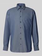 Modern fit zakelijk overhemd met kentkraag