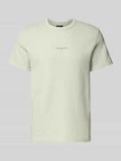 Slim fit gebreide pullover van puur katoen