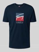 Regular fit T-shirt van puur katoen