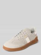 Sneakers van leer met vetersluiting, model 'HTR Aera'