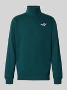 Sweatshirt met labelstitching