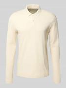 Regular fit poloshirt met knoopsluiting