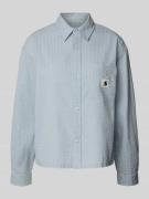 Regular fit blouse met borstzak, model 'Toland'