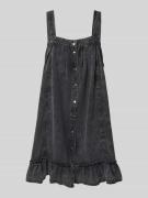 Jeansjurk met knoopsluiting, model 'OREGON'