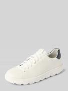 Sneakers met vetersluiting