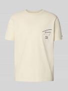 Regular fit T-shirt van puur katoen