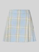 Minirok met plooien, model 'Rideli'