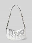 Handtas met labeldetail, model 'ALDINA'