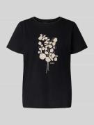 Regular fit T-shirt van puur katoen