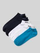 Sneakersokken van katoenmix in een set van 5 paar