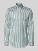 Slim fit zakelijk overhemd met haaikraag