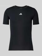 T-shirt met labelprint