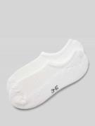 Sneakersokken met ribboord in een set van 2 paar