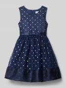 Regular fit jurk met all-over print