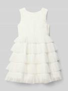 Regular fit jurk met ruches