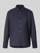 Regular fit overhemdblouse van scheerwol met knoopsluiting