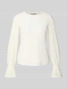 Shirt met lange ballonmouwen