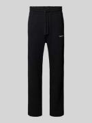 Sweatpants met elastische band, model 'KANE'