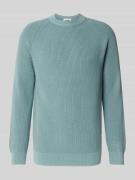 Gebreide pullover met ronde hals