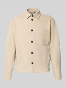 Relaxed fit vrijetijdsoverhemd met lichte structuurmotief, model 'NEW ...