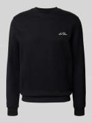 Sweatshirt met ribboorden, model 'Diaz'