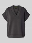 Sweatshirt met V-hals