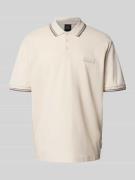 Regular fit poloshirt met knoopsluiting