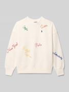Sweatshirt met ronde hals