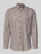 Modern fit zakelijk overhemd met button-downkraag