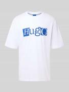 Regular fit T-shirt van puur katoen