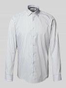 Slim fit zakelijk overhemd met knoopsluiting